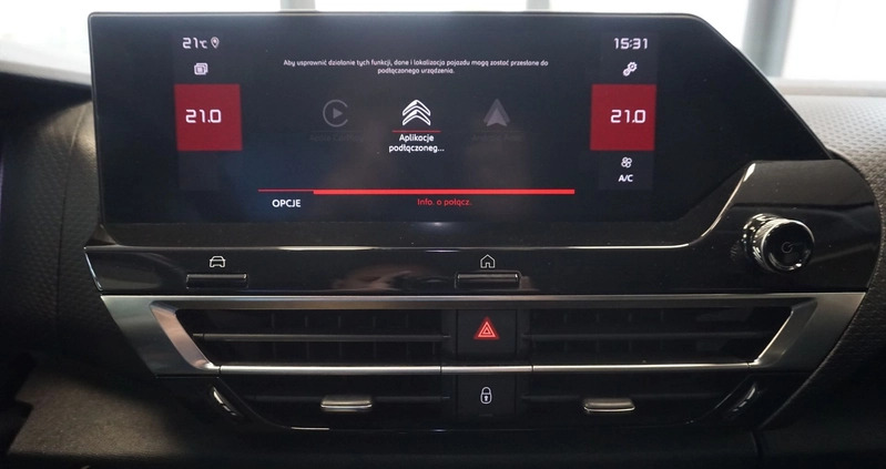 Citroen C4 cena 109900 przebieg: 29721, rok produkcji 2021 z Trzcińsko-Zdrój małe 596